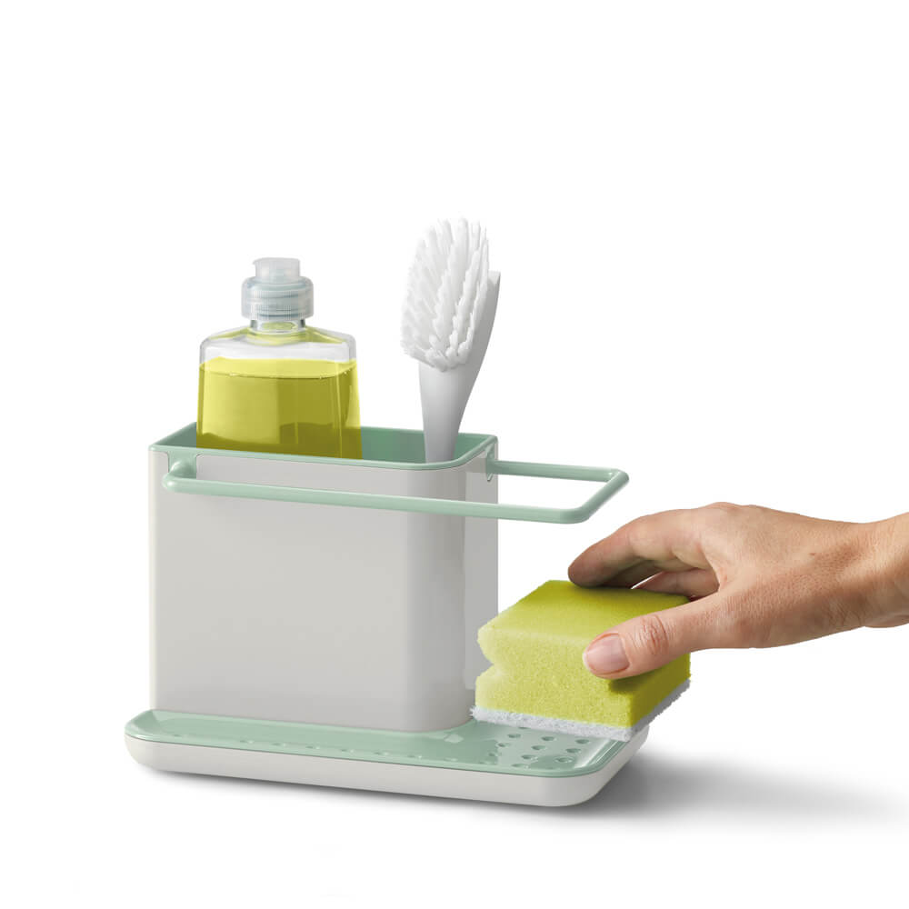 Joseph Joseph Caddy Stone Green Kitchen Sink Organiser